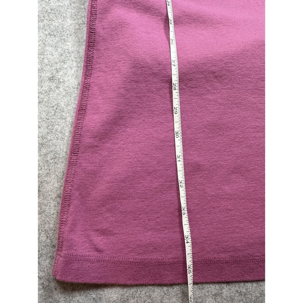 CHELSEA & THEODORE Orchid Purple Boatneck Cap Sleeve T-Shirt Dress Women's XL - Picture 9 of 10